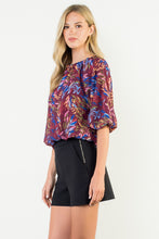 Load image into Gallery viewer, Willow Balloon Sleeve Blouse
