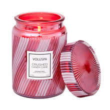 Load image into Gallery viewer, Crushed Candy Cane - Large Jar Candle
