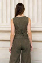 Load image into Gallery viewer, Tweed Vest Top
