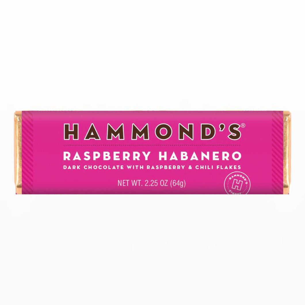 Raspberry Habanero Dark Chocolate Bar