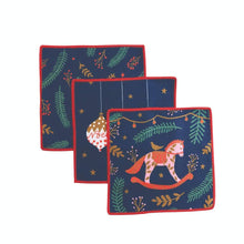 Load image into Gallery viewer, Holiday Horse Dish Cloths - Set of 3
