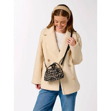 Load image into Gallery viewer, Vallerie Animal Print Top Handle Bag
