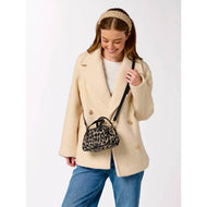 Vallerie Animal Print Top Handle Bag