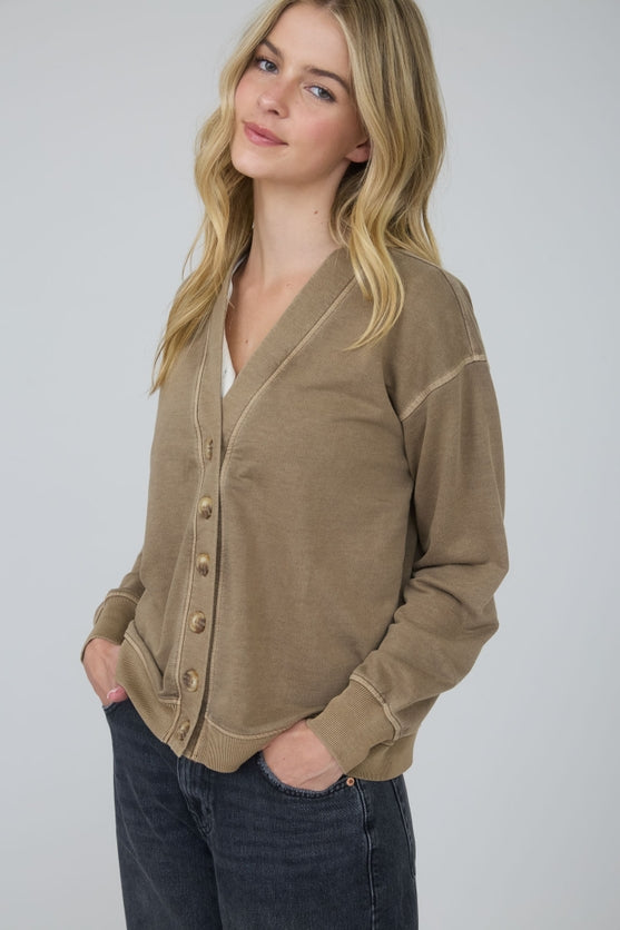 Cara Cardigan - Cocoa