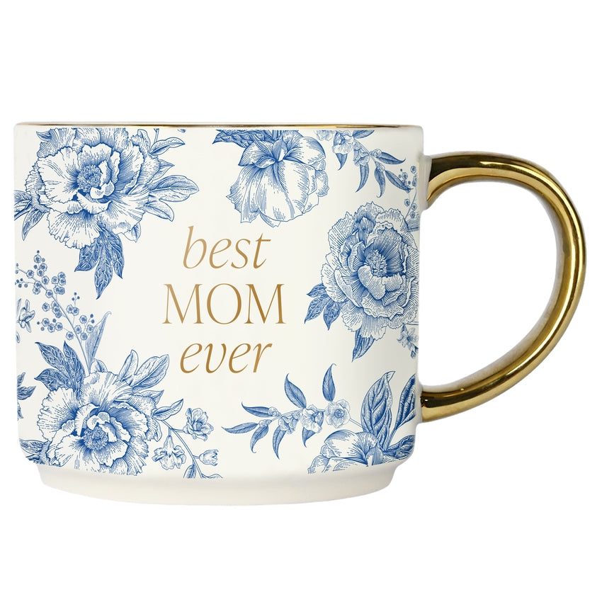 Best Mom Ever - Floral Mug