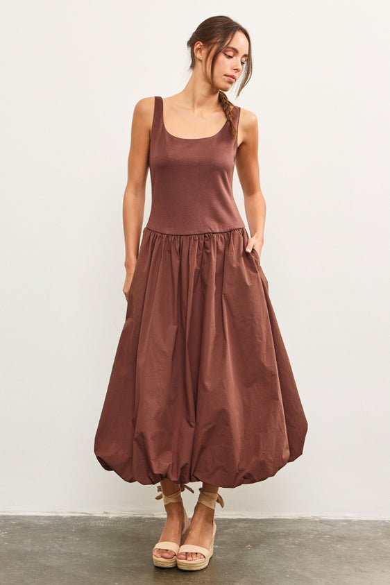 Espresso Bubble Dress Cultivated Espresso Bubble Dress Cultivated