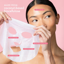 Load image into Gallery viewer, Pina Colada Revitalizing Biocellulose Mocktail Mask
