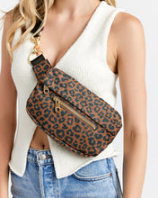 Load image into Gallery viewer, "Franny" Leopard Fanny Pack
