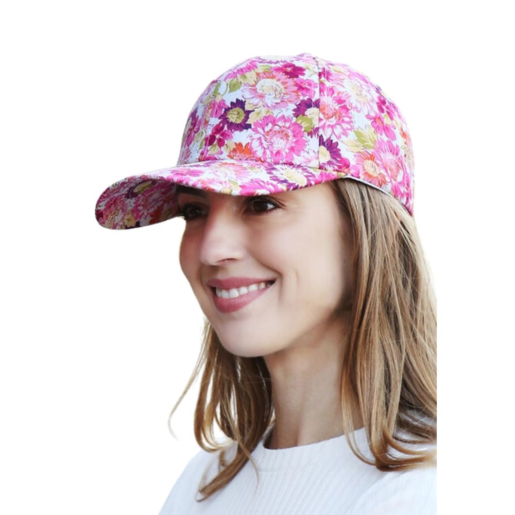 Floral Baseball Hat