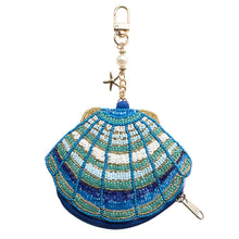 Load image into Gallery viewer, Beaded Shell Pouch Bag Charm
