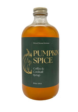 Load image into Gallery viewer, Pumpkin Spice Coffee &amp; Cocktail Syrup
