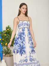 Load image into Gallery viewer, Positano Floral Midi Dress
