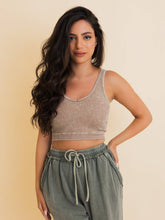 Load image into Gallery viewer, Just Breathe Ribbed Padded Bralette
