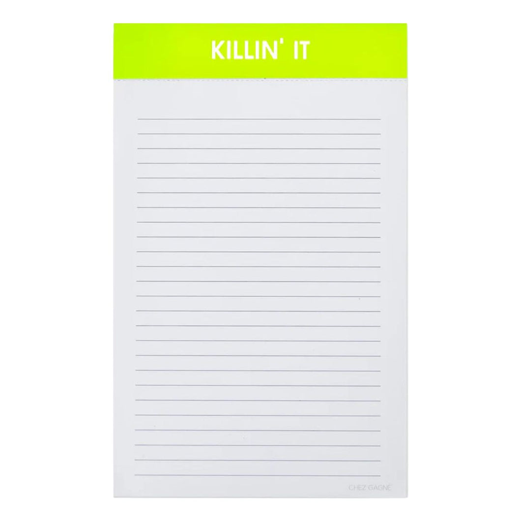 Killin' It - Notepad