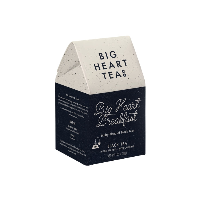 Big Heart Organic Breakfast Blend Tea Bags