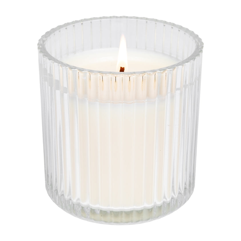 Warm & Cozy Fluted Candle