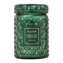 Load image into Gallery viewer, Noble Fir Garland - Large Jar Candle
