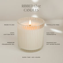 Load image into Gallery viewer, Warm &amp; Cozy Fluted Candle
