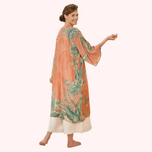 Load image into Gallery viewer, Floral Jungle Kimono in Petal
