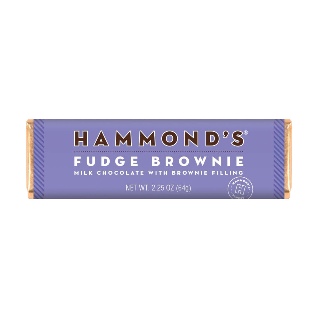 Fudge Brownie Ganache Chocolate Bar