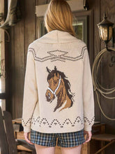 Load image into Gallery viewer, The Horse Jacquard Cardigan
