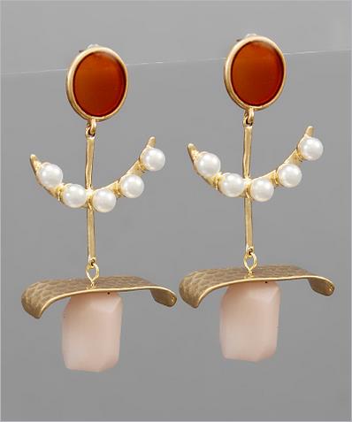 Stone & Pearl Art Deco