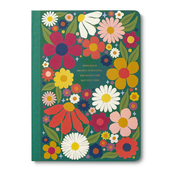 Journal - With Each Bright Intention, She Makes the Day Her Own