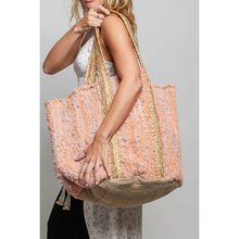 Load image into Gallery viewer, Handwoven Bohemian Tote Bag
