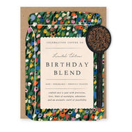 Birthday Blend - Die-Cut Greeting Card