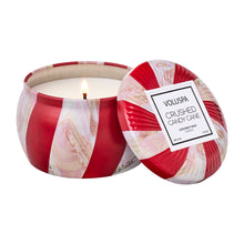 Load image into Gallery viewer, Crushed Candy Cane - Mini Tin Candle
