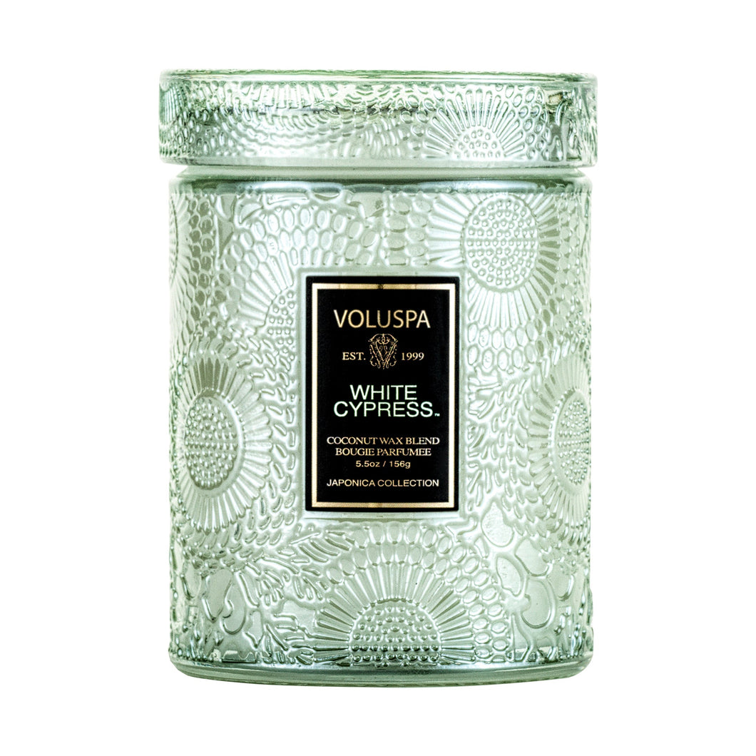 White Cypress - Small Jar Candle