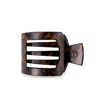 Medium Flat Square Clip -  Tortoise