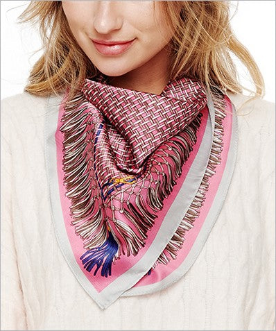 Pink Scarf