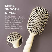 Load image into Gallery viewer, Mini Boar Hair Brush - Tan
