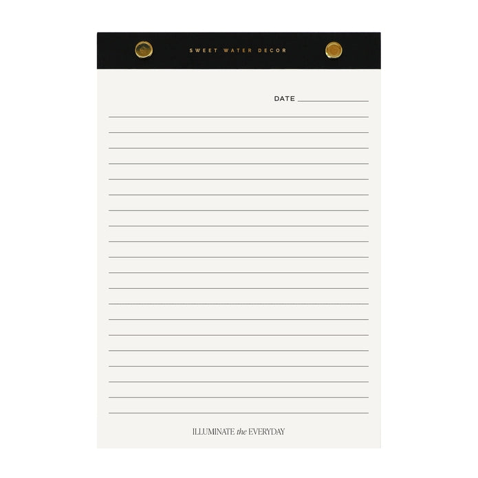 Gold Rivet Notepad