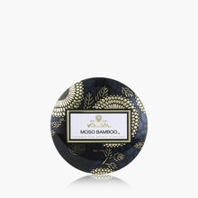 Load image into Gallery viewer, Moso Bamboo Mini Tin Candle
