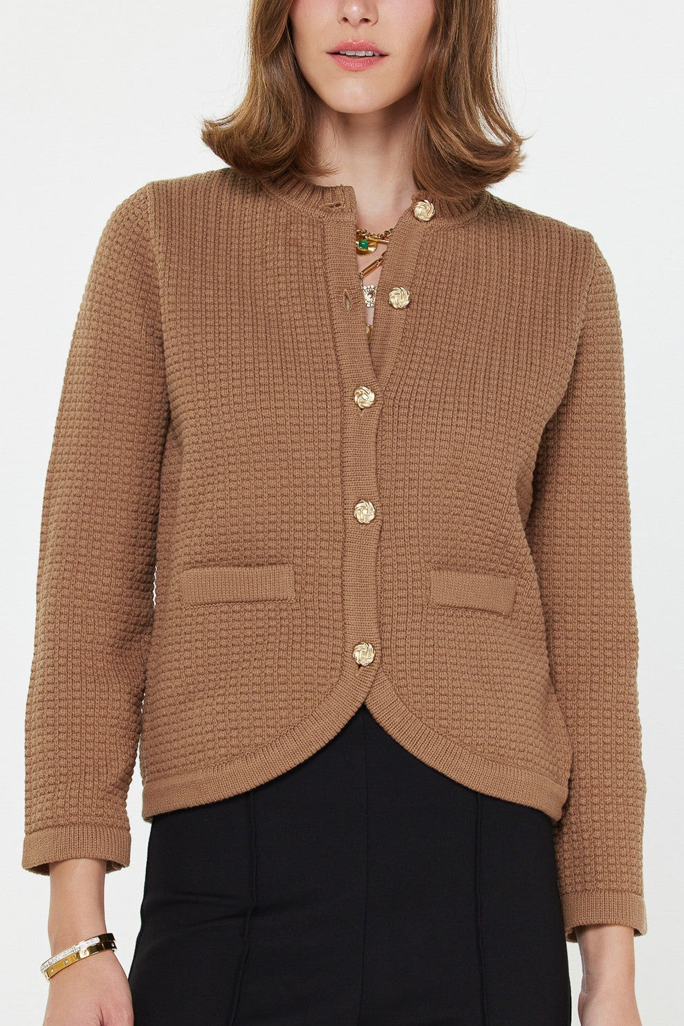 Current Air Size X-Small Cocoa Cardigan