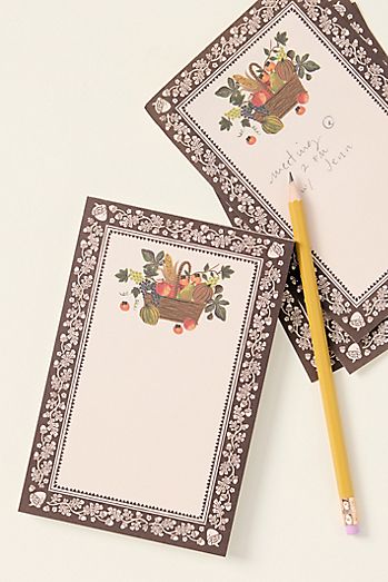 Harvest Notepad