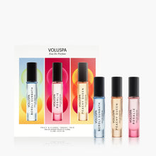Load image into Gallery viewer, Fruit &amp; Floral Travel Perfume Trio
