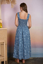 Load image into Gallery viewer, Floral Jacquard Midi Dress
