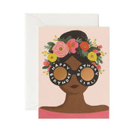 Flower Crown Birthday - Card