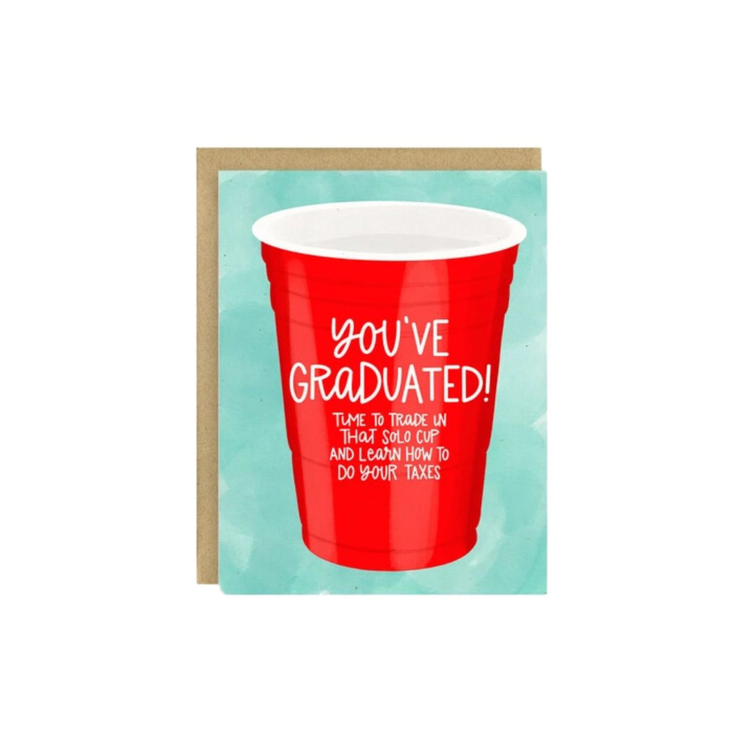 Red Solo Cup - Grad Card