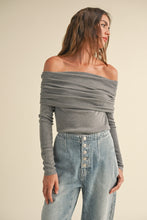 Load image into Gallery viewer, Off the Shoulder Sweater Top
