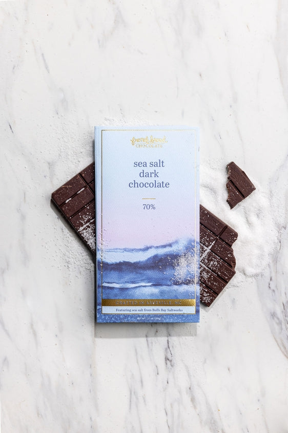 Sea Salt Chocolate Bar 70%