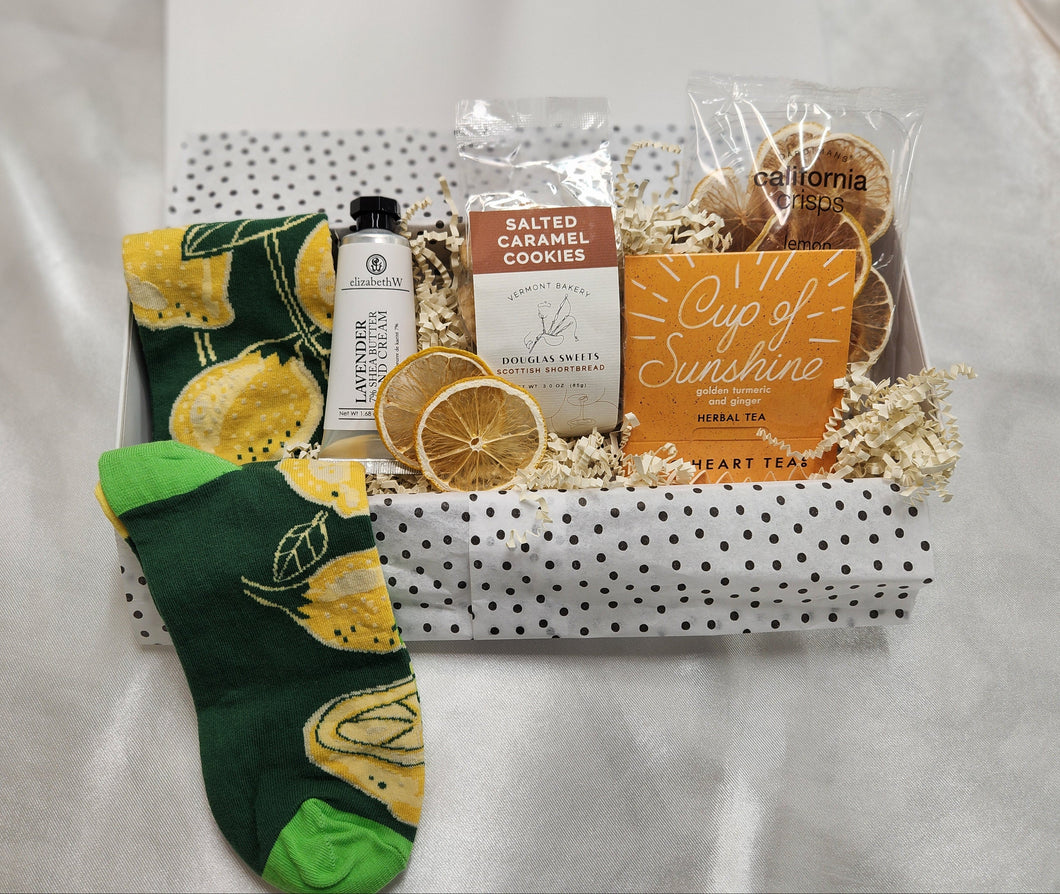 Lemon themed gift