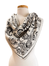 Load image into Gallery viewer, Tricia Triangle Scarf - Black
