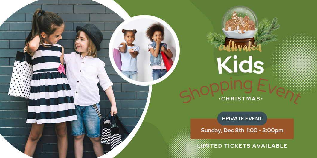 Kids Shopping Event - Sun, Dec 8th