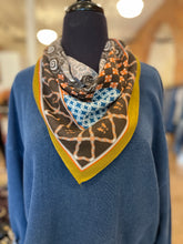 Load image into Gallery viewer, Patchwork Scarf - Brown
