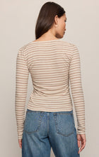 Load image into Gallery viewer, Andie Striped Henley Top
