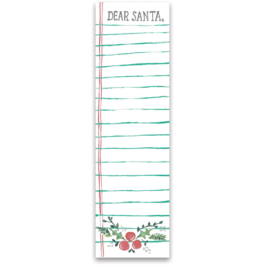 List Pad - Dear Santa